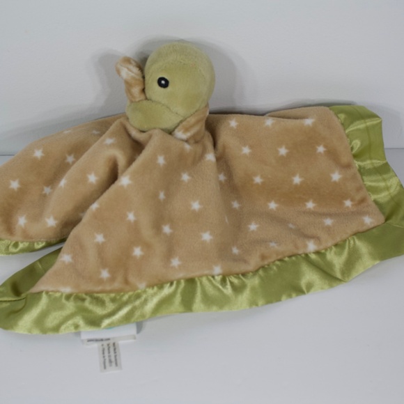 Cloud B Turtle Peakaboo Lovie Soother Green/Brown Baby Infant Toy - Picture 8 of 8